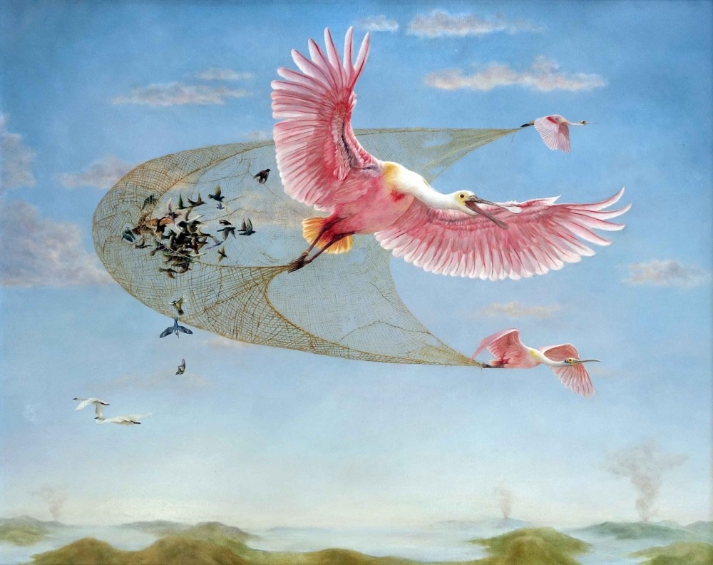 Parnell Gallery Auckland Artwork for sale The Gathering Lucy Eglington