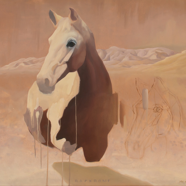 oe Helmore contemporary horse painting Parnell Gallery NZ