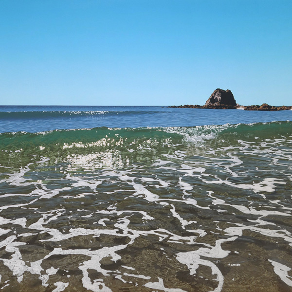 Matt Payne is a photorealist landscape painter specialising in water and beachside scenes