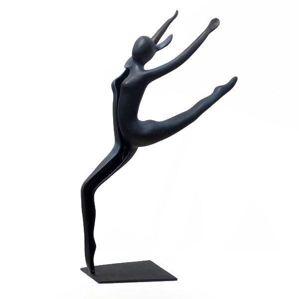 Trevor Askin bronze Dancing female form Sculpture Free as a Breeze