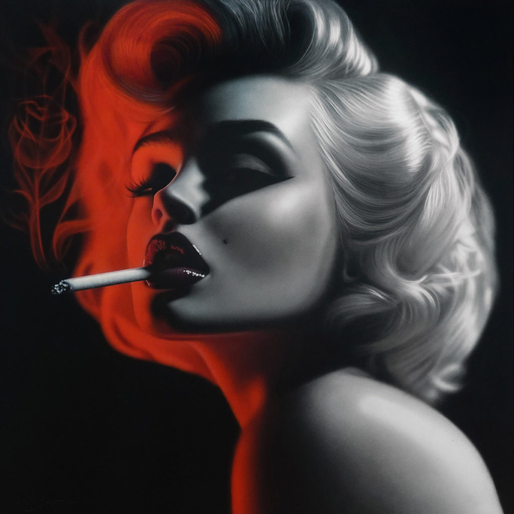 Matt Griffin large scale aerosol paintings for sale at Parnell Gallery