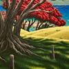 Tony Ogle, Limited Edition - Old Man Pohutukawa - Lottin Point - Giclee Print, Parnell Gallery Auckland NZ