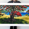 Tony Ogle, Limited Edition - Old Man Pohutukawa - Lottin Point - Giclee Print, Parnell Gallery Auckland NZ