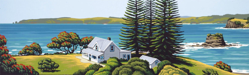 Tony Ogle Homestead - Mathesons Bay Parnell Gallery Auckland NZ