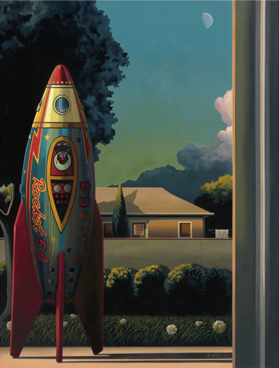 Ross Jones Rocket Man Parnell Gallery Auckland NZ