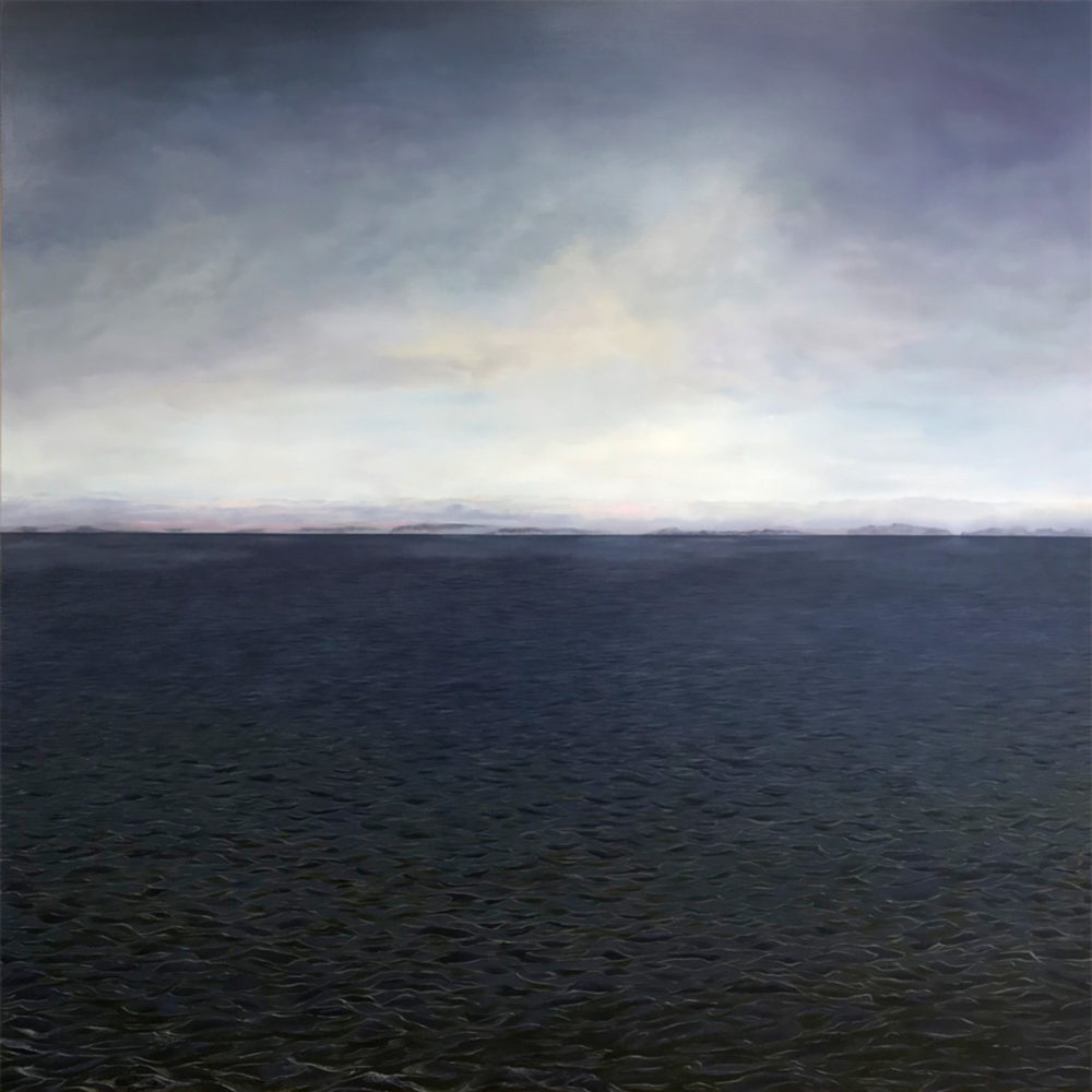 George Gray Aotearoa - Land of the Long White Cloud original oil painting at Parnell Gallery Auckland NZ