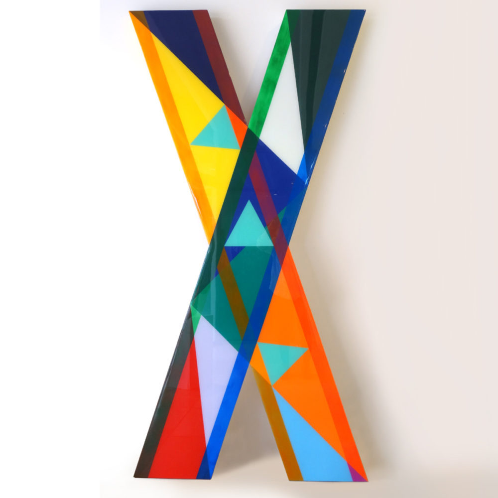 Wendy Hannah Waypoint wall mounted sculpture at Parnell Gallery Auckland NZ