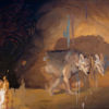 Primal Recall original painting by artist Joe Helmore at Parnell Gallery Auckland NZ