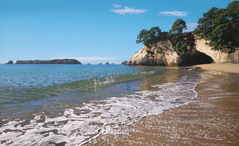 Cathedral Cove Wave