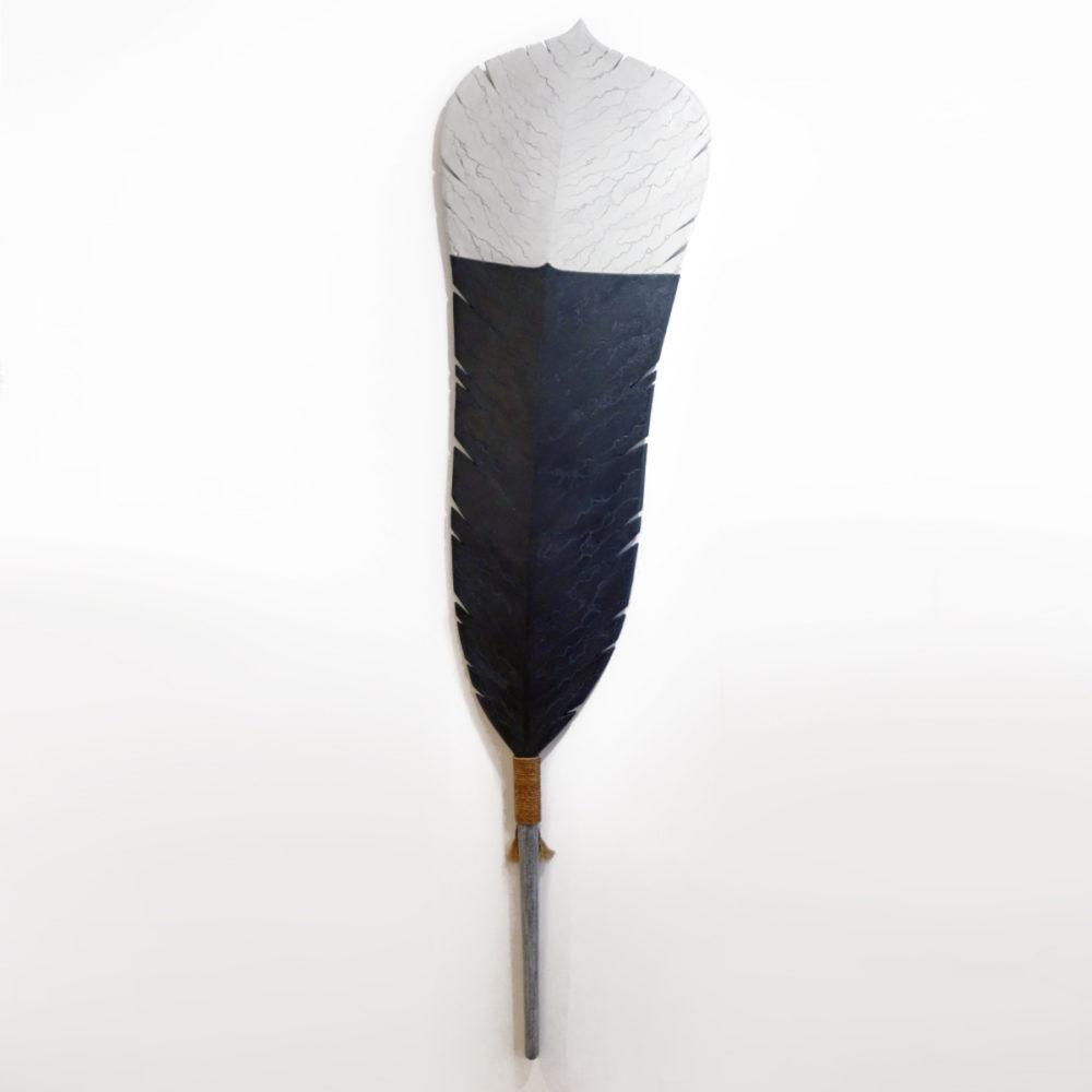 Shane Dudley Te Huia wall mounted sculpture at Parnell Gallery Auckland NZ