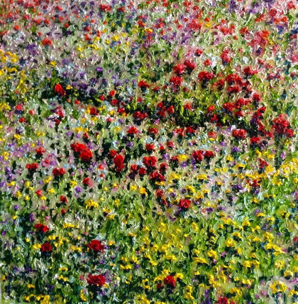 Peter Hackett Impartial Competitors original impasto oil painting at Parnell Gallery Auckland NZ