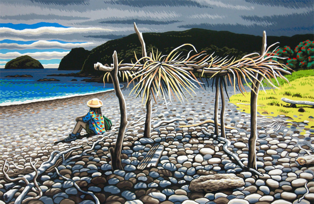 Tony Ogle Rosalie Bay - Great Barrier Island Parnell Gallery Auckland NZ