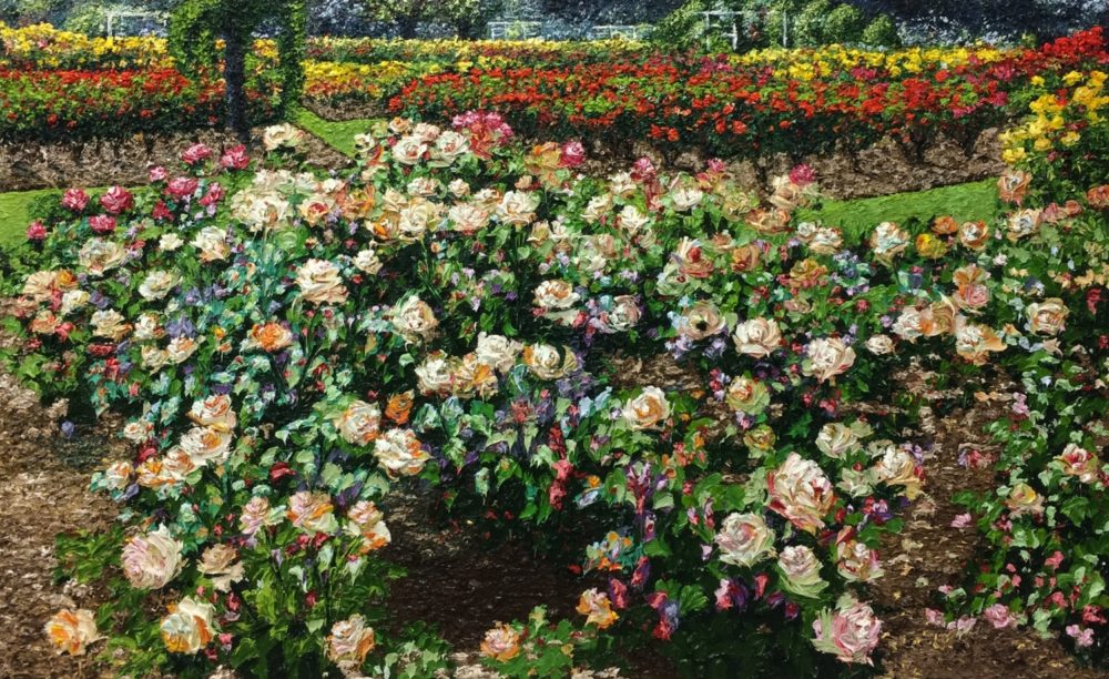 Peter Hackett Auckland Rose Gardens, 2016 Parnell Gallery Auckland NZ