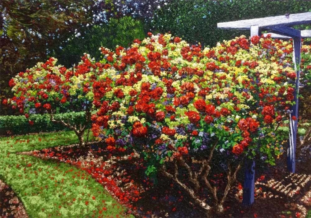 Peter Hackett Auckland Rose Gardens, 2016 Parnell Gallery Auckland NZ