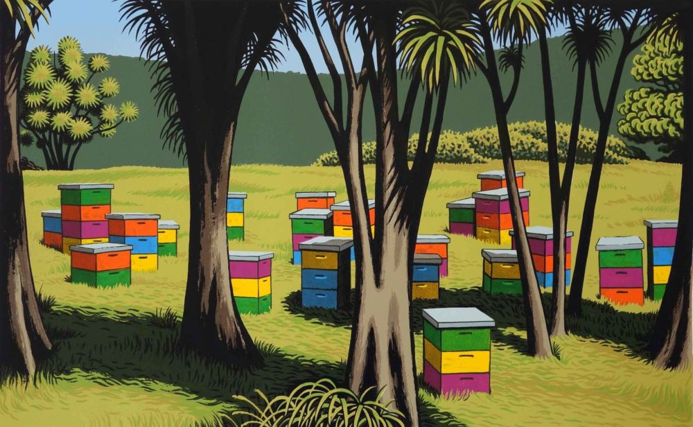Tony Ogle Bright Hives - Waipiro Parnell Gallery Auckland NZ