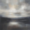Long Range original abstracted landscape painting by renowned NZ artist Greer Clayton at Parnell Gallery Auckland NZ