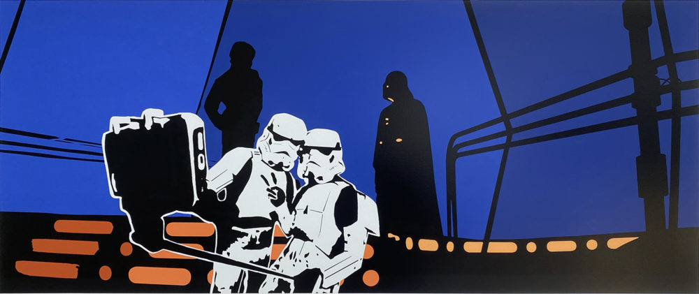 Brad Novak AKA New Blood Pop Say Cheese 1.6 (A) limited edition fine art print at Parnell Gallery Auckland NZ