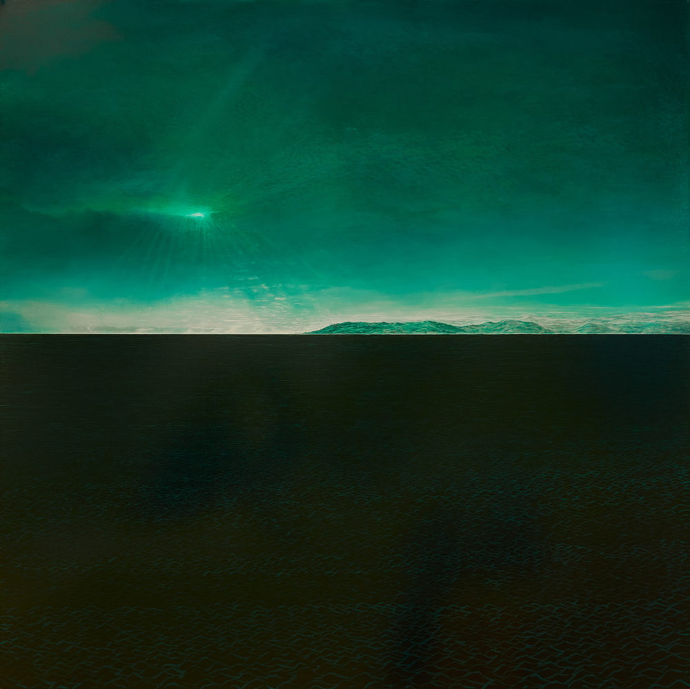 George Gray Emerald Rain original oil painting at Parnell Gallery Auckland NZ