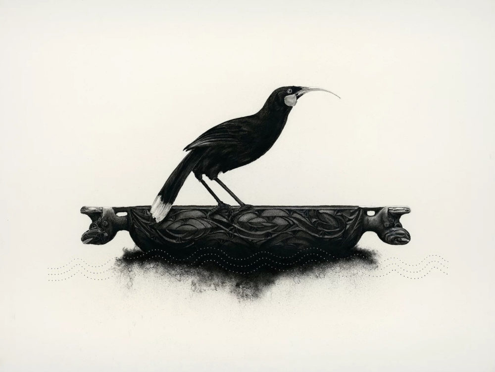 Gareth Barlow My Lesson Through Adversity limited edition fine art print at Parnell Gallery Auckland NZ