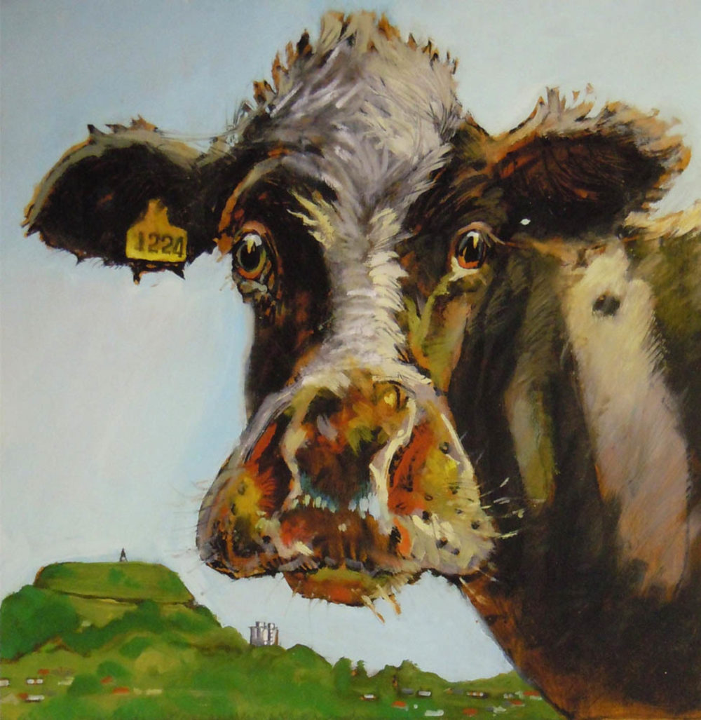 Russell Jackson Cow 1224 - Mt Eden Parnell Gallery Auckland NZ