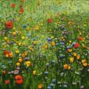 Peter Hackett The Honeymooners' Bed original impasto oil painting at Parnell Gallery Auckland NZ