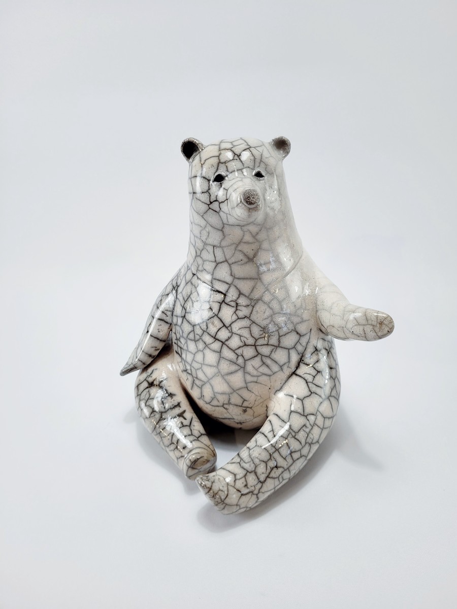 Wilhelmiina Drummond How about it? ceramic raku fired sculpture at Parnell Gallery Auckland NZ