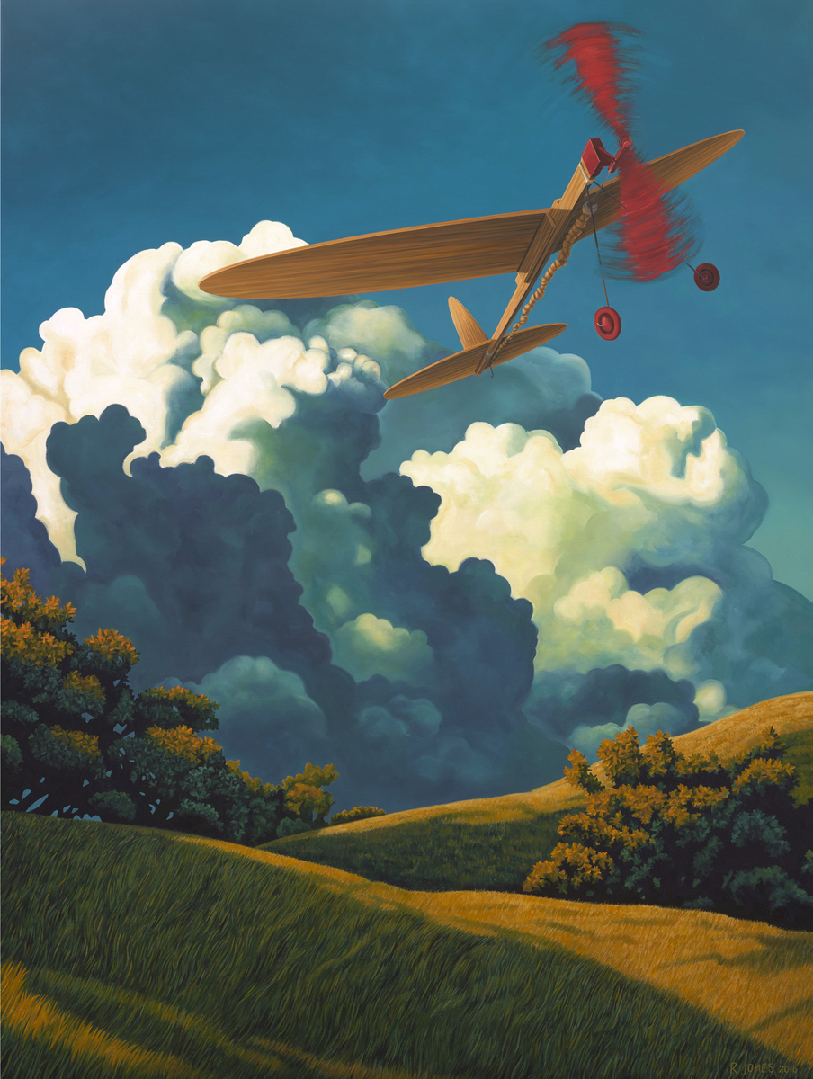 Ross Jones Blue Skies limited edition print at Parnell Gallery Auckland NZ