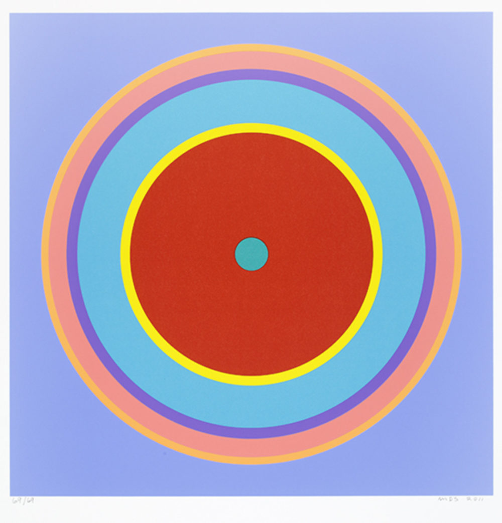 Michael Smither Red Target limited edition fine art print at Parnell Gallery Auckland NZ