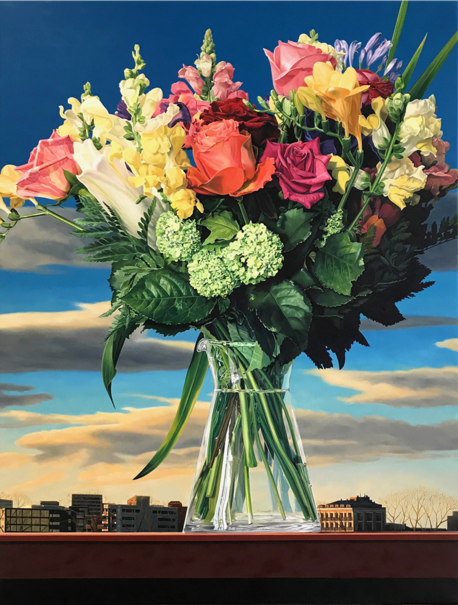 Ross Jones Summer in a Vase limited edition print at Parnell Gallery Auckland NZ