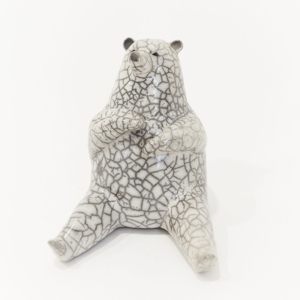 Wilhelmiina Drummond Should I? ceramic raku fired sculpture at Parnell Gallery Auckland NZ