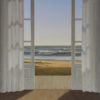 Neil Driver Open Door to the Sea original acrylic on board painting at Parnell Gallery Auckland NZ