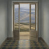 Neil Driver Entrance original acrylic on board painting at Parnell Gallery Auckland NZ