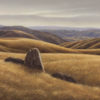 Neil Driver Slapjack Saddle original acrylic on board painting at Parnell Gallery Auckland NZ