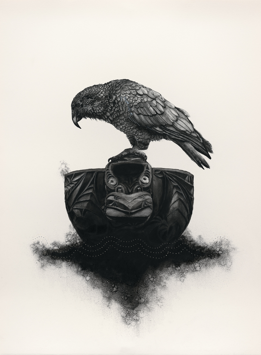 Gareth Barlow The Mountain's Call limited edition fine art print at Parnell Gallery Auckland NZ