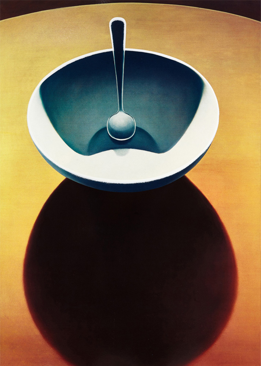 Michael Smither Bowl and Spoon limited edition fine art print at Parnell Gallery Auckland NZ