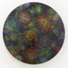 Janette Cervin, Bloomstruck original mixed media & resin painting at Parnell Gallery Auckland NZ