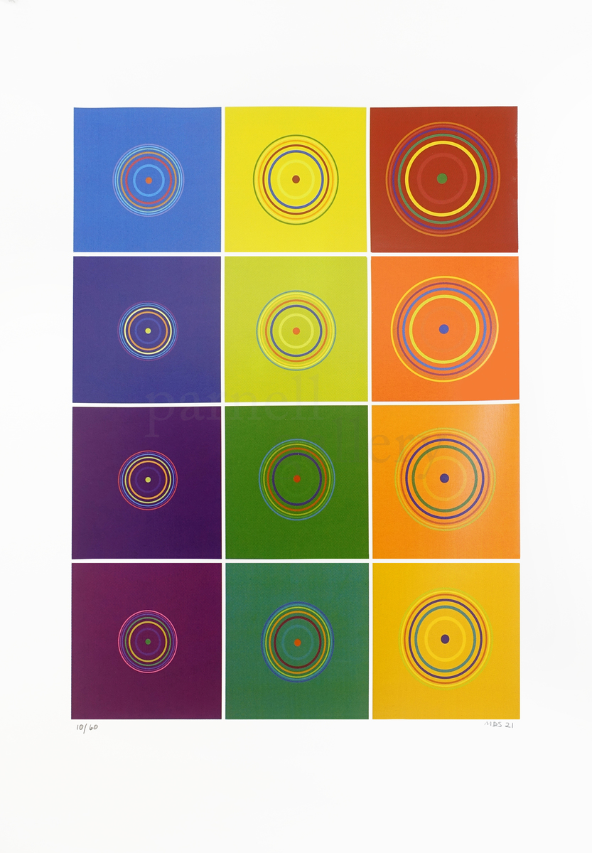 Michael Smither The 12 Colours of Sound limited edition fine art print at Parnell Gallery Auckland NZ