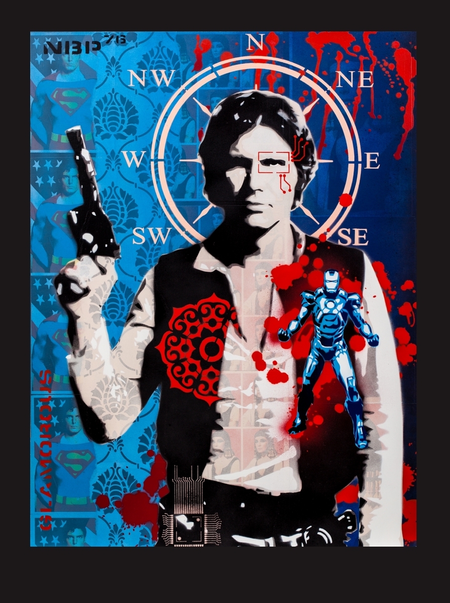 Brad Novak AKA New Blood Pop Scoundrel 1.3 - BV limited edition fine art print at Parnell Gallery Auckland NZ