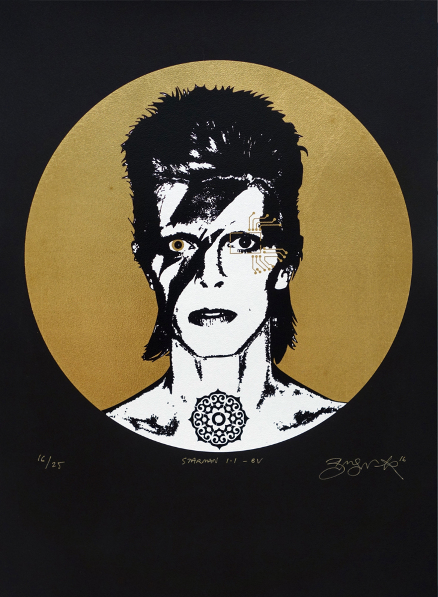 Brad Novak AKA New Blood Pop Starman 1.1 - BV limited edition fine art print at Parnell Gallery Auckland NZ