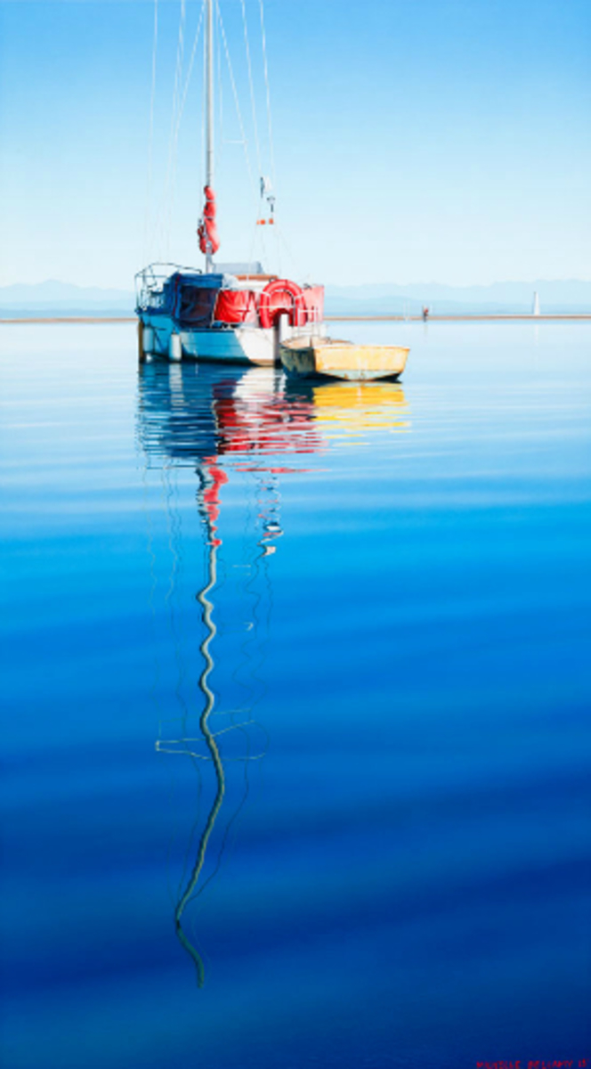 Michelle Bellamy Summer Anticipation limited edition fine art New Zealand landscape print at Parnell Gallery Auckland NZ