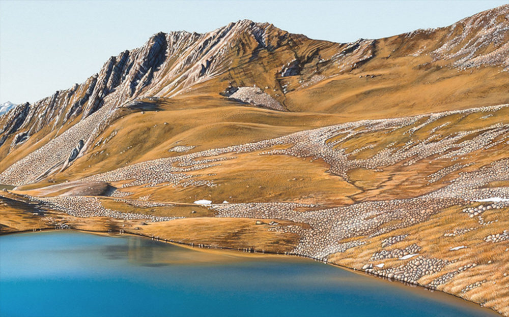 Last Snow, Farewell Paratītahi Tarns, Nelson Lakes National Park