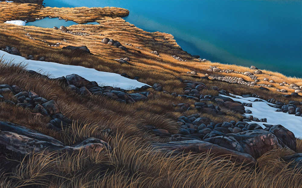 Last Snow, Farewell Paratītahi Tarns, Nelson Lakes National Park