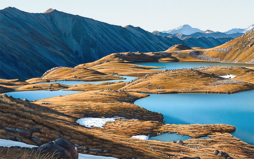 Last Snow, Farewell Paratītahi Tarns, Nelson Lakes National Park