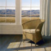 Neil Driver Cane Chair limited edition fine art print on canvas at Parnell Gallery Auckland NZ