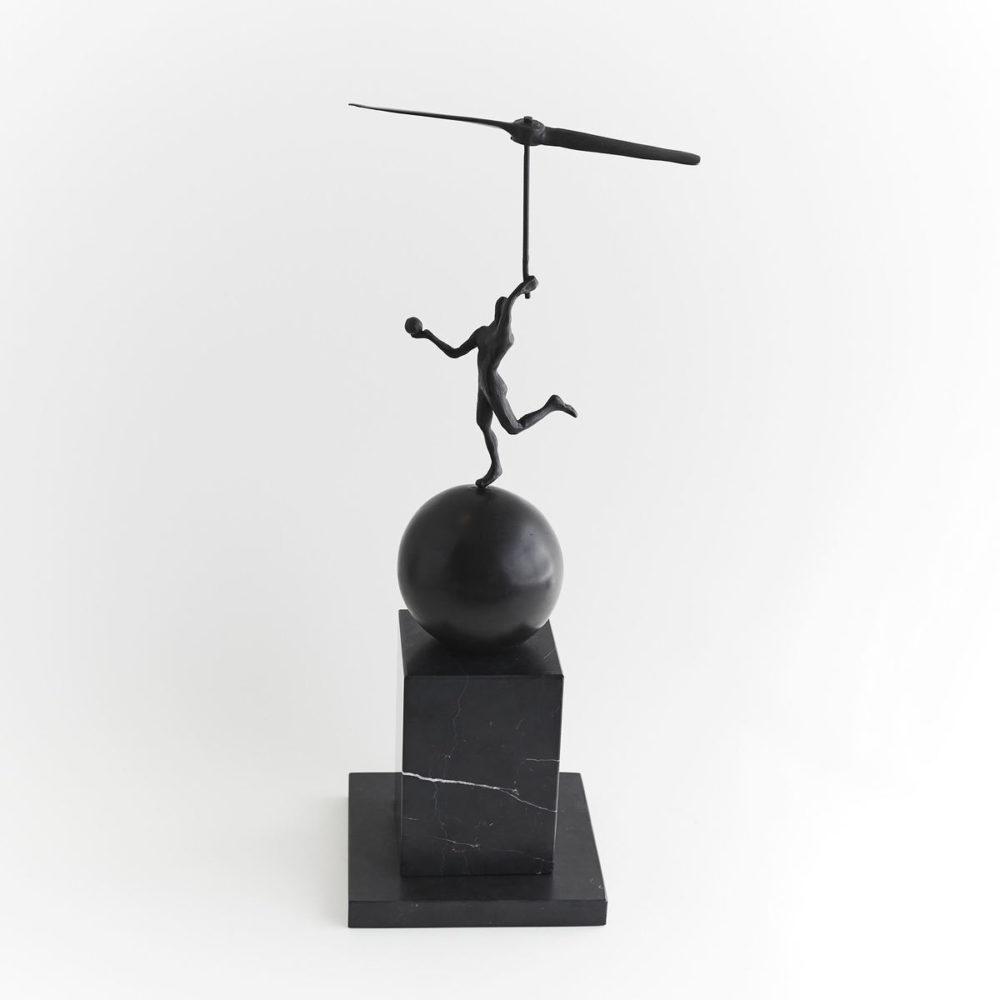 Purchase ‘Flying High’ limited edition sculpture by artist Vicky Savage. Visit the Parnell Gallery website to view this and other artworks by Vicky Savage.