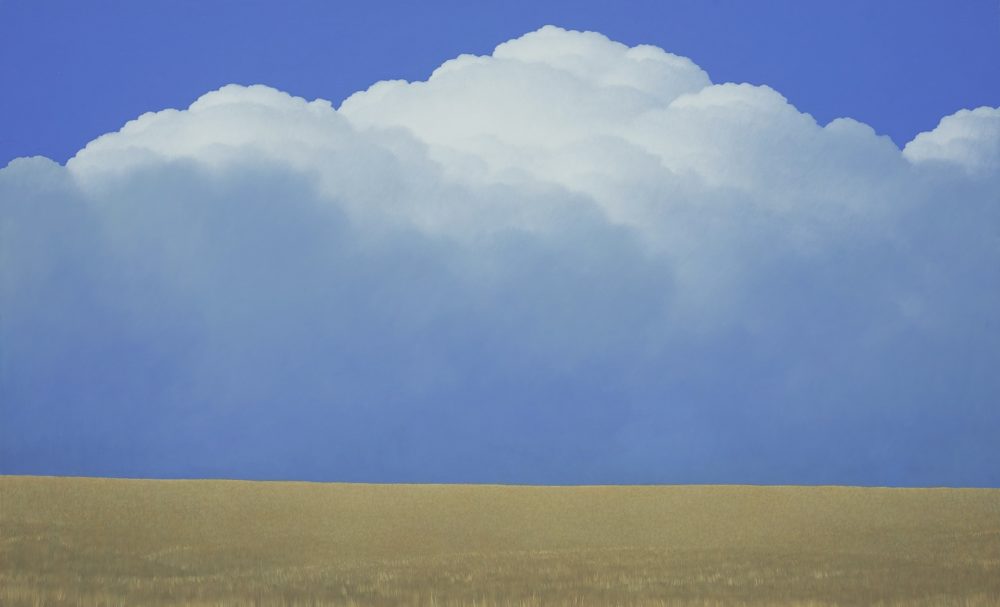 Brent Wong Massing Clouds Field art print Parnell Gallery Auckland NZ