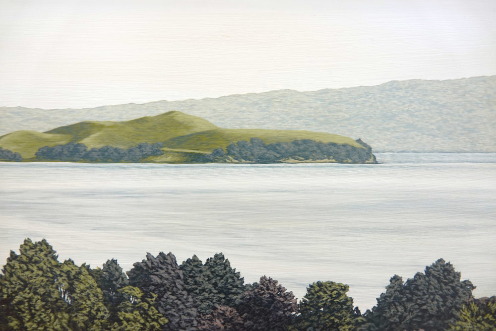 Waitemata Dusk II (Browns and Rangitoto Islands)