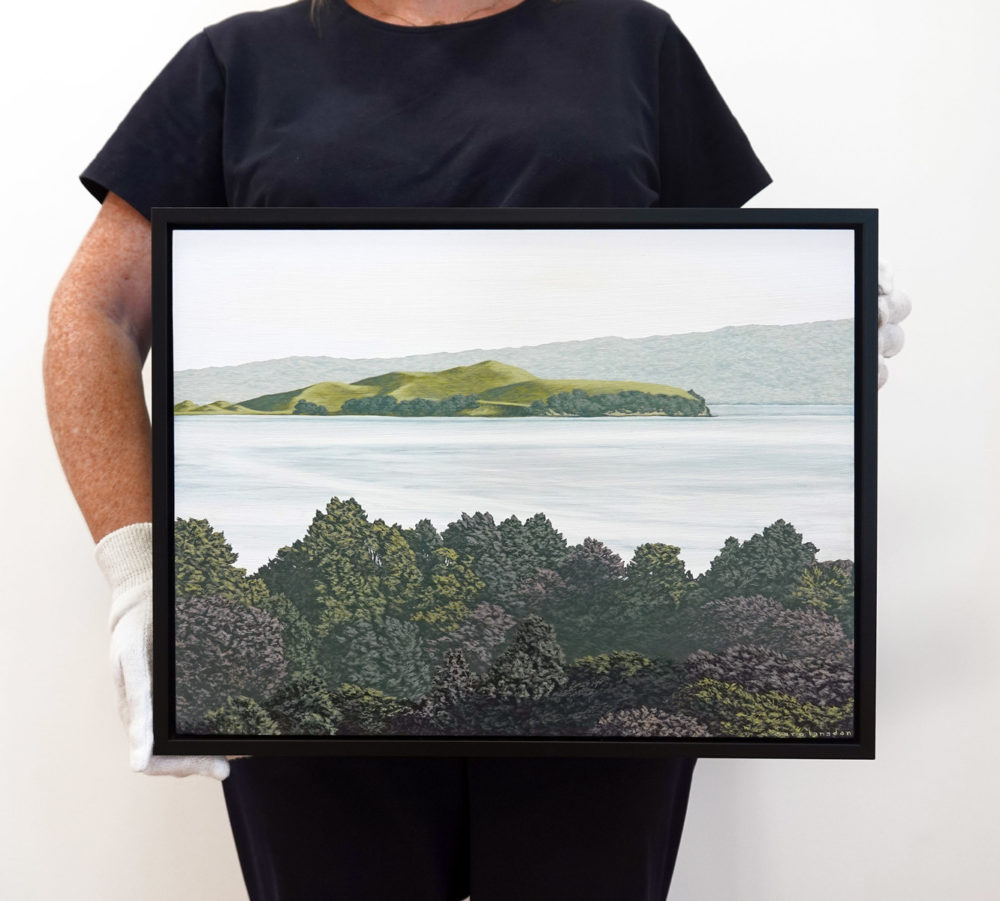 Waitemata Dusk II (Browns and Rangitoto Islands)