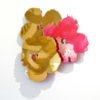 Sally Bulling, Flowers From: Andy - Bouquet I original contemporary abstract resin painting at Parnell Gallery Auckland NZ