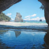 Cathedral Cove Reflection